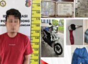 Curi Motor, Buruh Tukang Jahit Dibekuk Polres Pekalongan