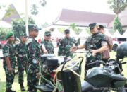 Danrem 044/Gapo Cek Kesiapan Apel Gelar Pasukan Karhutla