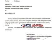 Usai Viral ‘Ngemplang’ Makanan, Pedagang di Alun-Alun Ponorogo Wajib Cantumkan Harga Menu