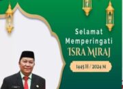 DPRD Musi Rawas mengucapkan Selamat Isra’ Mi’raj