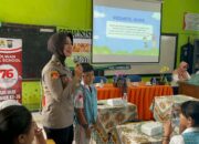 Tingkatkan Perlindungan Terhadap Perempuan Dan Anak, Polwan Polresta Malang Kota Goes To School