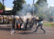 Jelang Pilkada 2024, Polres Pekalongan Gelar Latihan Sispamkota