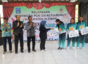 Bupati Sleman Lepas 161 Atlet PON XXI Asal Sleman