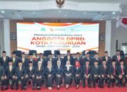Pengucapan Sumpah Anggota DPRD Kota Pasuruan Diikuti 29 Anggota Terpilih, 1 Anggota Lain Maju ke Pilkada