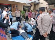 Polsek Tulangan Tingkatkan Kesiapsiagaan Personel dengan Pelatihan Penanganan Gawat Darurat