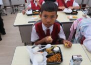 Polda Sumsel Ikut Sosialisasikan Program Makan Sehat dan Bergizi