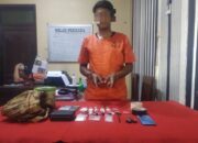 Polres Probolinggo Bekuk Pengedar Sabu Asal Tiris, Barang Bukti 4,28 Gram Disita