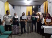 Lurah Trajeng Didampingi Ketua PPS Safari Cek Kesiapan TPS disejumlah Titik, dan Berpesan Jaga Kesehatan