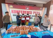Timsus Ditresnarkoba Polda Sumsel Amankan BB Sabu 50 Kg dari 2 Tersangka