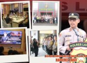 Kapolres Lahat Gelar Press Conference Akhir Tahun, Paparkan Kinerja dan Prestasi 2024