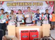 Akhir Tahun, Polres Situbondo Sukses Turunkan Kasus Kriminal dan Laka Lantas