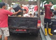 Perayaan Tahun Baru 2025 di Banyumas, Tinggalkan Puluhan Ton Sampah