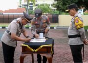Kapolres Probolinggo Pimpin Sertijab Kapolsek Sukapura dan Kapolsek Tiris