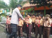 Polres Probolinggo Dukung Program Presiden, Bagikan Makanan Bergizi Gratis di SDN Jabung Candi