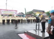 Kapolres Lahat Pimpin Apel Konsolidasi Satpam, Perkuat Sinergi Keamanan Wilayah