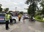 Satlantas Polres Kendal Laksanakan Rekayasa Arus Lalu lintas Contra Flow