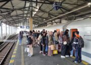 Ribuan Penumpang Naik dan Turun KA di Stasiun Daop 6 pada Libur Panjang Isra Mi’raj dan Imlek