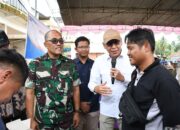 Danrem 044/Gapo Ikuti Kegiatan Peninjauan Serap Gabah Bulog