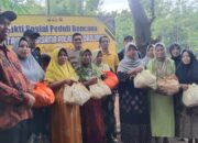 HPN Ke-79, Wartawan dan Kapolres Probolinggo Salurkan Ratusan Paket Sembako untuk Warga Terdampak Banjir