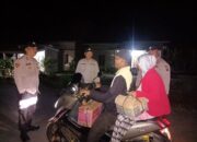 Giat KRYD, Anggota Polsek Rambang Melakukan Penggeledahan Terhadap Kendaraan