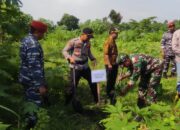 Hijaukan Alam, Polres Probolinggo dan TNI Tanam Pohon di Gunung Bentar