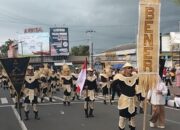 Unik, Rombongan Bregodo Kecamatan Bener Didominasi Anyaman Bambu
