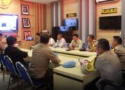 Polres Lahat Ikuti Zoom Meeting Kesiapan Operasi Pekat Musi 2025