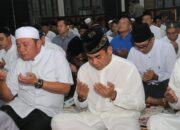 Kapolda Bersama Gubernur Sumsel Hadiri Pengajian Safari Ramadhan 1446 H