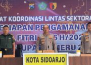 Polresta Sidoarjo Matangkan Strategi Pengamanan Idul Fitri 2025 Lewat Rakor Lintas Sektoral