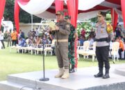 Gubernur, Kapolda, Pangdam II/Swj, Pimpin Apel Gelar Pasukan Ketupat Musi 2025