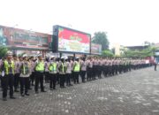 Kapolresta Sidoarjo Pimpin Apel, 800 Personel Siaga Amankan Malam Takbir
