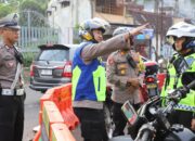Kapolresta Malang Kota Turun Tangan, Pantau Langsung Arus Balik Lebaran