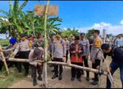 Kapolres Pasuruan Kota Buka Paksa Penutupan Jalan ke Perusahaan Gas di Semare