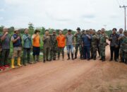 Percepat Program Optimasi Lahan 2025, Kodim 0402/OKI Tancap Gas di Tanjung Baru