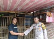 Dukung Ketahanan Pangan, Bhabinkamtibmas Polsek Tulangan Rawat Lahan Pekarangan Warga Desa Kedondong