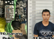 Satreskrim Polsek Merapi Barat Ungkap Kasus Curat Dump Truk PT ABG, Satu Terduga Diamankan