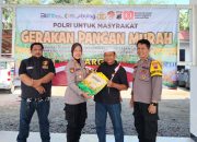 Stabilkan Harga Beras, Polsek Kalibagor Gelar Gerakan Pangan Murah