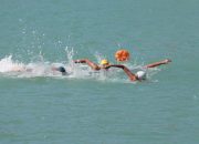 Sleman Sapu Bersih di Cabor Open Water Swimming Porda DIY 2025