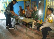 Patroli Gabungan TNI-Polri di Tulangan, Dorong Warga Aktif Jaga Kamtibmas