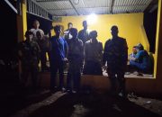 Kodim 0402/OKI Bersama Masyarakat Gelar Patroli Gabungan Jaga Kamtibmas Air Sugihan