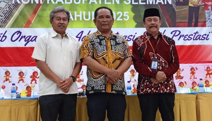 Mantan Kepala BKAD Terpilih sebagai Ketua Umum KONI Sleman, Harapan Baru bagi Olahraga Sleman