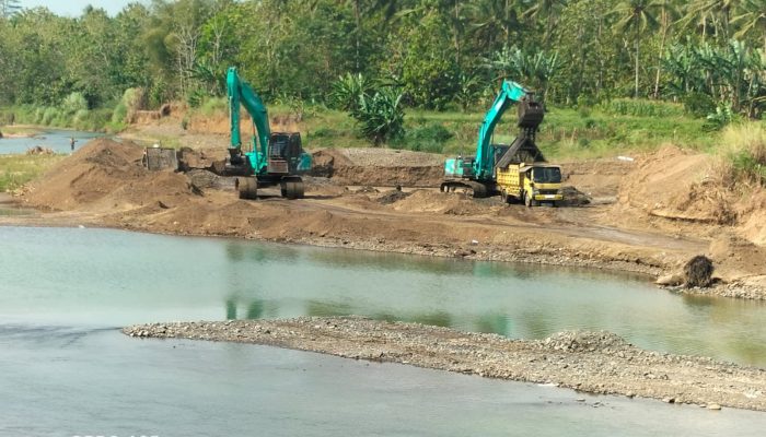 Tambang Galian di Sungai Bogowonto Diduga Langgar Aturan Tata Ruang