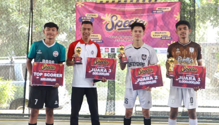 OMK Brayut Juarai Specta Futsal Competition 2025 di Sleman