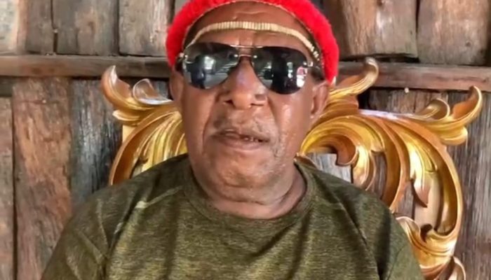 Ketua Adat La Pago Ajak Masyarakat Papua Pahami Tujuan Pemusnahan Barang Bukti oleh BBKSDA