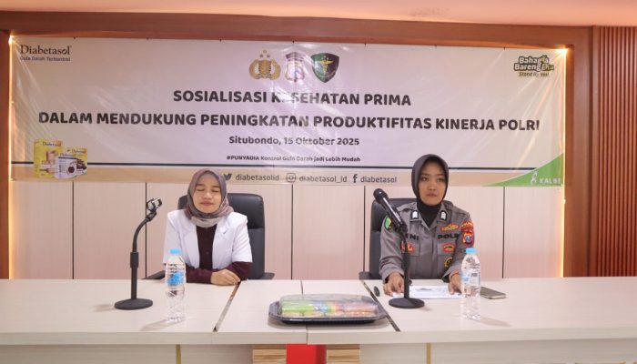 Sidokkes Polres Situbondo Gelar Sosialisasi Kesehatan Prima untuk Dukung Produktivitas Anggota
