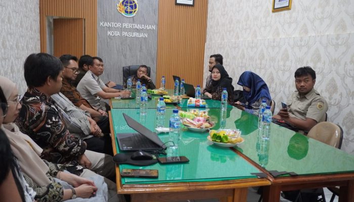 Kantah Kota Pasuruan dan Kementerian ATR/BPN Gelar Supervisi Peta ZNT, Teguhkan Akurasi dan Integritas Data Pertanahan