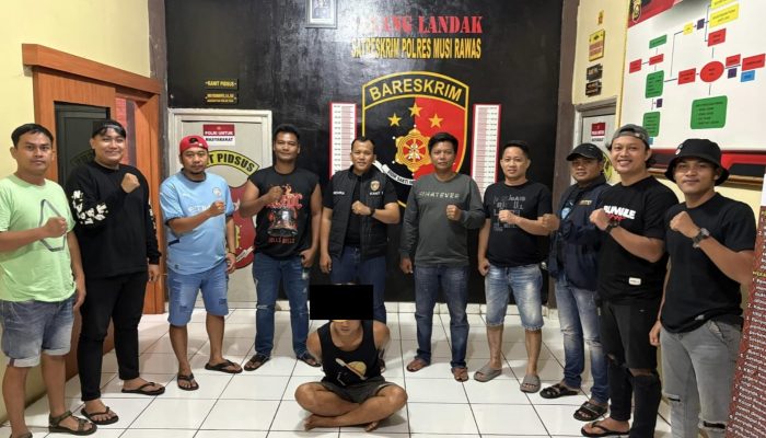 Operasi Sikat II Musi, Tim Landak Polres Musi Rawas Tangkap DPO Kasus Pencurian Sawit