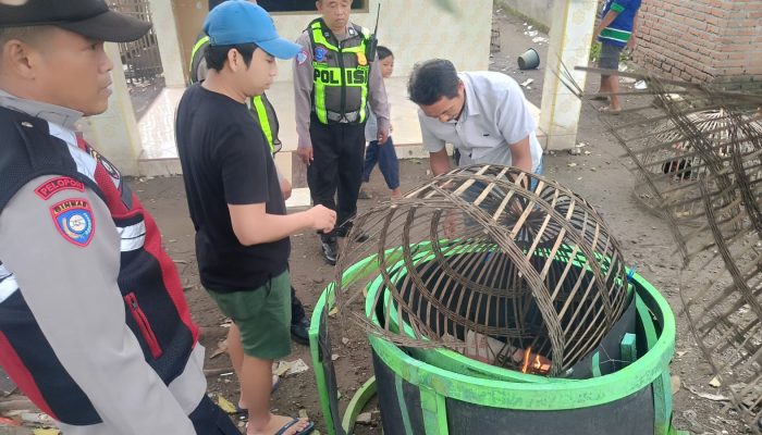 Polsek Balongbendo Respons Laporan Warga, Sisir Lokasi Dugaan Sabung Ayam di Kemangsen