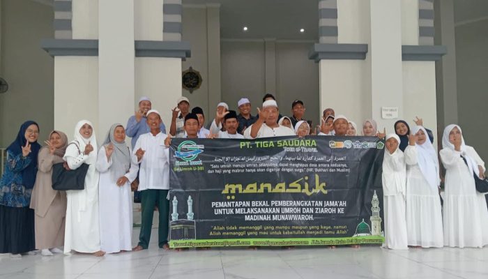 PT Tiga Saudara Gelar Manasik Umrah Perdana Ramadhan 2026 di Masjid Khas Krampyangan Pasuruan