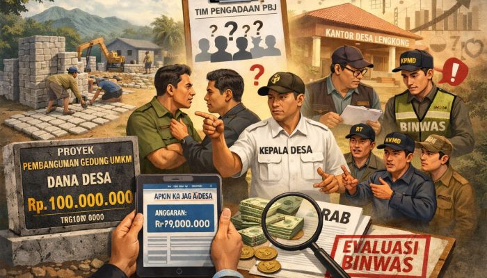 Dana Desa Disorot, Binwas Lengkong Dituding Tumpul